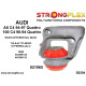 C4 (90-94) Quattro STRONGFLEX - 021965B: Zadný diferenciál - zadný silentblok | race-shop.sk
