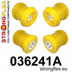 STRONGFLEX - 036241A: Zadná nápravnica - silentblok sada SPORT