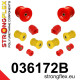 E32 86-94 STRONGFLEX - 036172B: Sada silentblokov zadnej nápravy | race-shop.sk