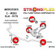 R170 (96-04) STRONGFLEX - 116240A: Full suspension bush kit SPORT | race-shop.sk
