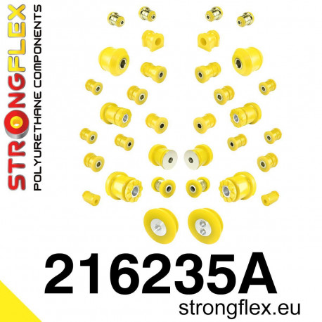 III (05-12) STRONGFLEX - 216235A: SADA - kompletná sada silentblokov SPORT | race-shop.sk