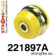 III B8 (15-) STRONGFLEX - 221897A: Predné spodné rameno - zadný silentblok SPORT | race-shop.sk