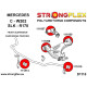 W210 STRONGFLEX - 111857A: Puzdro predného horného ramena SPORT | race-shop.sk