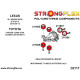 I (99-05) STRONGFLEX - 211865A: Upevnenie zadného diferenciálu - predné puzdro SPORT | race-shop.sk