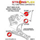 Polo IV (02-08) STRONGFLEX - 226223A: SADA - silentblokov prednej nápravy SPORT | race-shop.sk