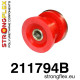 Supra IV (93-02) STRONGFLEX - 211794B: Zadný diferenciál - predný silentblok | race-shop.sk
