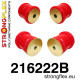 Supra IV (93-02) STRONGFLEX - 216222B: Silentblok uchytenia zadnej nápravy sada | race-shop.sk