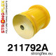 Supra IV (93-02) STRONGFLEX - 211792A: Zadná nápravnica - predný silentblok SPORT | race-shop.sk