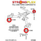Calibra (89-97) STRONGFLEX - 136218B: Kompletná sada silentblokov | race-shop.sk