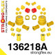 Calibra (89-97) STRONGFLEX - 136218A: Kompletná sada silentblokov SPORT | race-shop.sk