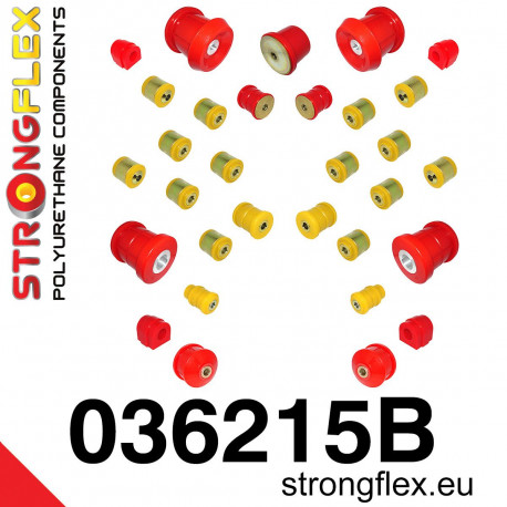 E90 E91 E92 E93 (05-11) STRONGFLEX - 036215B: Kompletná sada silentblokov | race-shop.sk