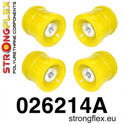 STRONGFLEX - 026214A: Zadná nápravnica - silentblok sada SPORT