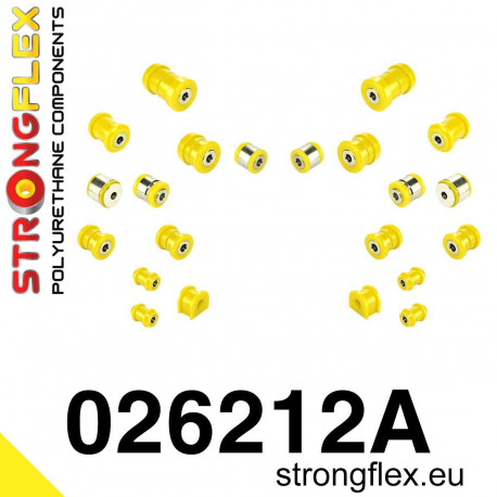 RS6 C6 (04-11) STRONGFLEX - 026212A: Sada silentblokov zadnej nápravy SPORT | race-shop.sk