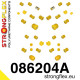 IV (92-96) STRONGFLEX - 086204A: Kompletná sada silentblokov SPORT | race-shop.sk