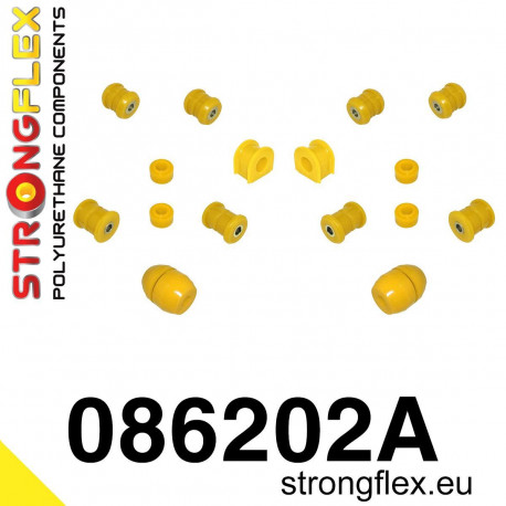 IV (92-96) STRONGFLEX - 086202A: SADA - silentblokov prednej nápravy SPORT | race-shop.sk