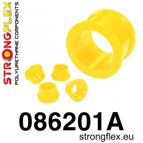 Polyuretánové silentbloky STRONGFLEX - 086201A: RIADENIE - sada silentblokov SPORT | race-shop.sk