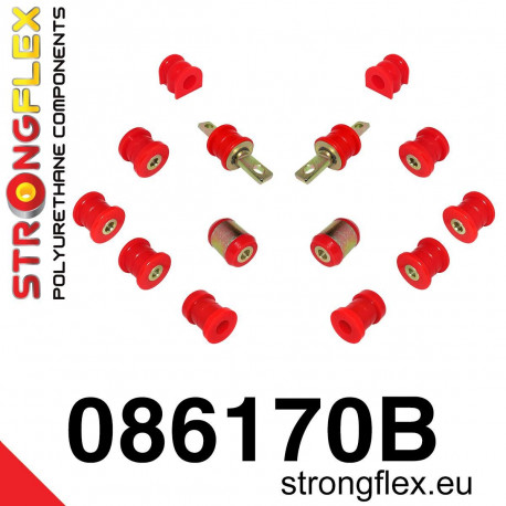 Element (03-11) STRONGFLEX - 086170B: Sada silentblokov zadnej nápravy | race-shop.sk