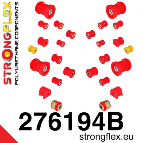 FR-S (12-) STRONGFLEX - 276194B: Kompletná sada silentblokov | race-shop.sk