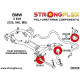 E38 94-01 STRONGFLEX - 031638A: Front lower tie bar to chassis bush 66mm SPORT | race-shop.sk