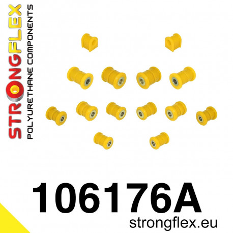 RX-8 (03-12) STRONGFLEX - 106176A: Rear suspension bush kit SPORT | race-shop.sk