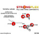 Supra IV (93-02) STRONGFLEX - 211623B: Front anti roll bar bush | race-shop.sk