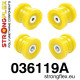 E46 M3 STRONGFLEX - 036119A: Silentblok na upevnenie zadnej nápravy SPORT kit SPORT | race-shop.sk