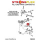 Phaeton (02-08) STRONGFLEX - 021664A: Front tie bar rear bush SPORT | race-shop.sk