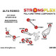 Spider (95-06) STRONGFLEX - 016163B: Sada silentblokov zadnej nápravy | race-shop.sk