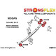 Navara / Frontier D40 (04-14) STRONGFLEX - 281669A: Silentblok predného listového odpruženia SPORT | race-shop.sk