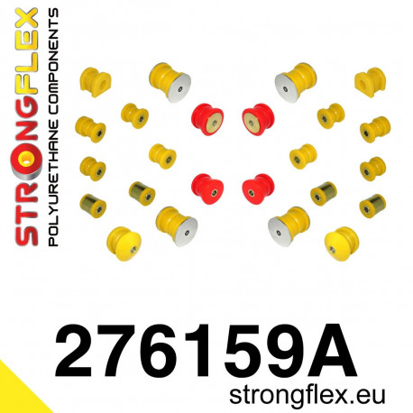 Baja (02-06) STRONGFLEX - 276159A: Kompletná sada - silentbloky zadného zavesenia SPORT | race-shop.sk