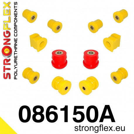 AP2 (04-09) STRONGFLEX - 086150A: SADA - silentblokov prednej nápravy SPORT AP1 AP2 | race-shop.sk