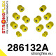 Y60 (87-97) STRONGFLEX - 286132A: Sada silentblokov zadnej nápravy SPORT | race-shop.sk