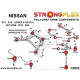 S13 (88-93) STRONGFLEX - 286088B: Rear beam mounting bush kit | race-shop.sk