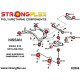 S13 (88-93) STRONGFLEX - 286083A: Rear suspension bush kit SPORT | race-shop.sk