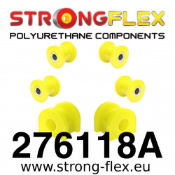 STRONGFLEX - 276118A: Sada zadných silentblokov SPORT