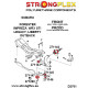 Baja (02-06) STRONGFLEX - 276117A: Front anti roll bush kit SPORT | race-shop.sk