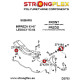 Baja (02-06) STRONGFLEX - 276117A: Front anti roll bush kit SPORT | race-shop.sk