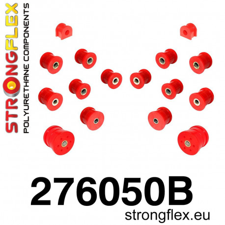 Polyuretánové silentbloky STRONGFLEX - 276050B: Sada silentblokov zadnej nápravy | race-shop.sk