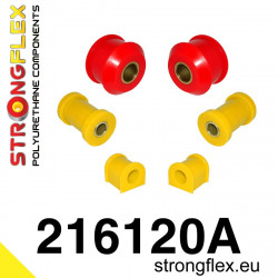 STRONGFLEX - 216120A: SADA - silentbloky prednej nápravy SPORT