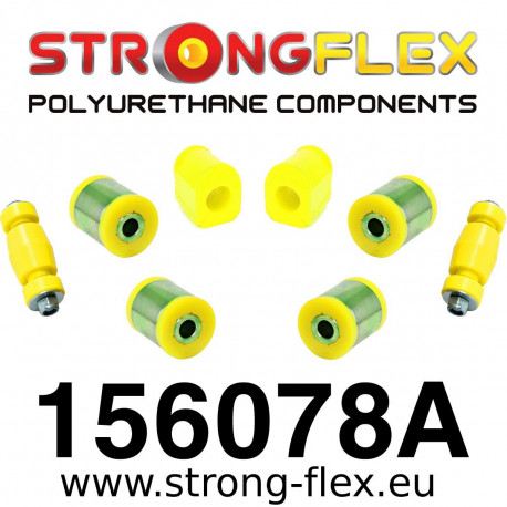 I (90-01) STRONGFLEX - 156078A: SADA- silentbloky prednej nápravy SPORT | race-shop.sk