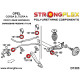 A (94-01) STRONGFLEX - 136053B: Front & rear suspension bush kit full | race-shop.sk