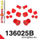 F (91-98) STRONGFLEX - 136025B: Kompletná sada silentblokov | race-shop.sk