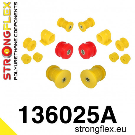 F (91-98) STRONGFLEX - 136025A: Full suspension bush kit SPORT | race-shop.sk
