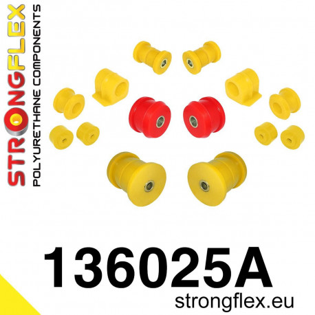 F (91-98) STRONGFLEX - 136025A: Kompletná sada silentblokov SPORT | race-shop.sk
