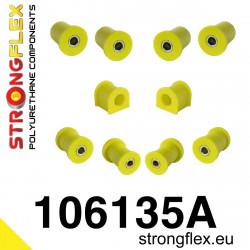 STRONGFLEX - 106135A: Front suspension polyurethane bush kit SPORT