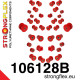 Polyuretánové silentbloky STRONGFLEX - 106128B: SADA - kompletná sada silentblokov | race-shop.sk