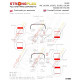 NA (89-98) STRONGFLEX - 106126B: Front suspension polyurethane bush kit | race-shop.sk