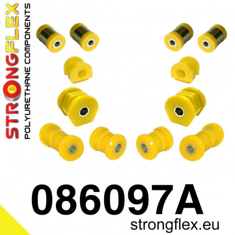 VI (95-00) JAPAN EJ, EK, EM1 STRONGFLEX - 086097A: SADA - silentblokov prednej nápravy SPORT | race-shop.sk