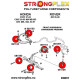 CRX del Sol (92-97) STRONGFLEX - 086069B: Full suspension bush kit | race-shop.sk