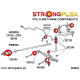CRX (88-91) STRONGFLEX - 086056A: SADA - silentblokov prednej nápravy SPORT | race-shop.sk